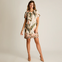 Vestido corto No elasticado Con Forro